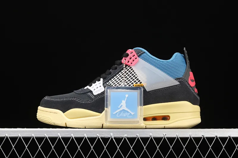 All categories Air Jordan Jordan series basketball shoes Air Jordan 4 pure original Union x Nk Air Jordan 4 AJ4 Joe 4 joint model basketball shoes DC9533-001